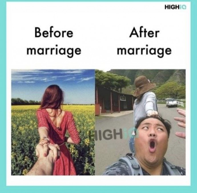 Some Memes That Sum up the Married Life