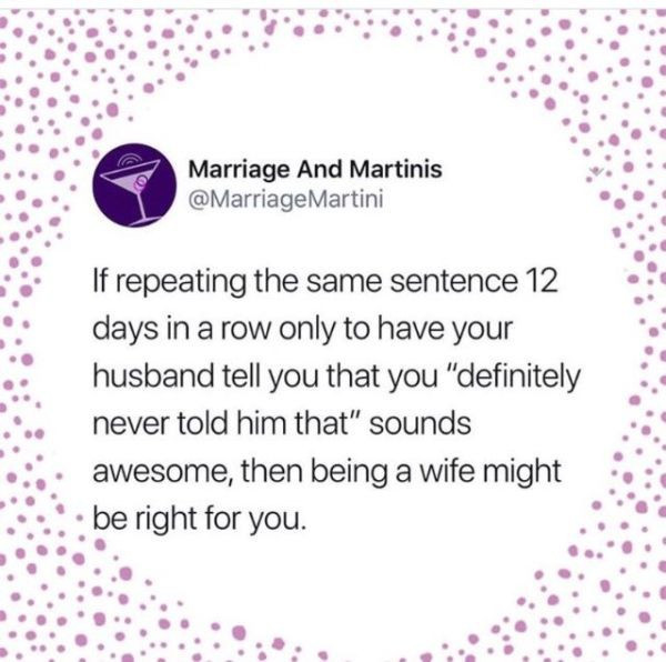 Relatable Marriage Memes for Those Who Put a Ring on It