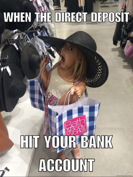 Funny Pics for Shopping Fans