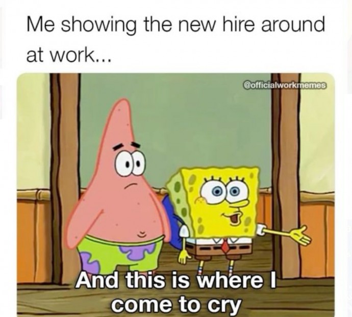 Hilarious Spongebob Work Memes to Share With Your Friends