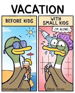 Let's remember our last vacations