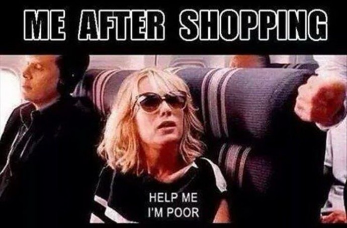 Anyone who is obsessed with shopping can relate