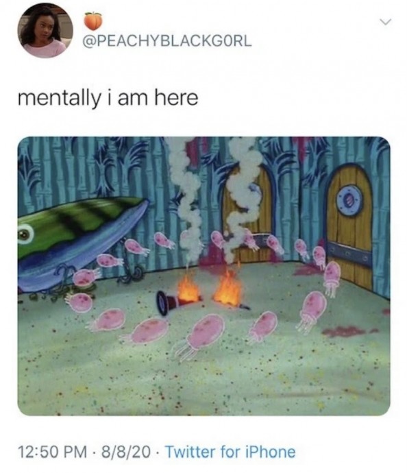 “Mentally I'm Here” Memes for Your Mind