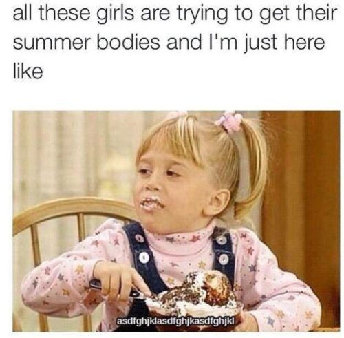 Funny Memes About Trying for a Summer Body